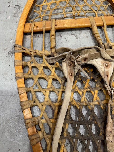 Vintage European   Snow Shoes  #7235