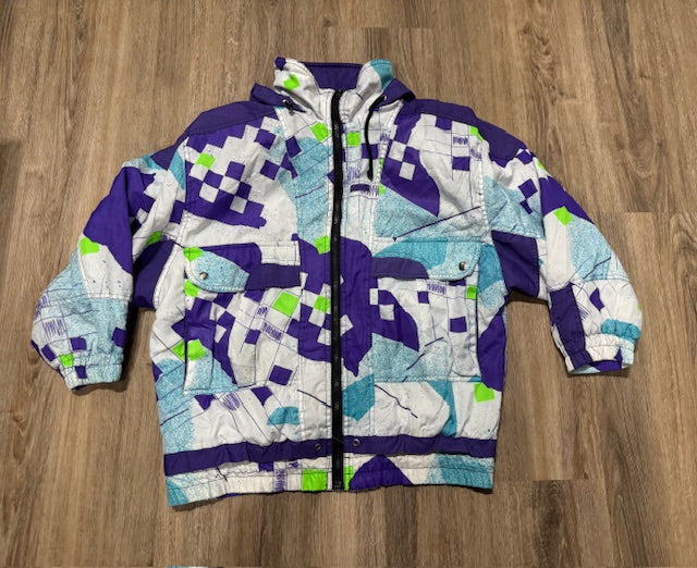 Secondhand/ Vintage Ski / Snow Windbreaker  Jacket  #VS31