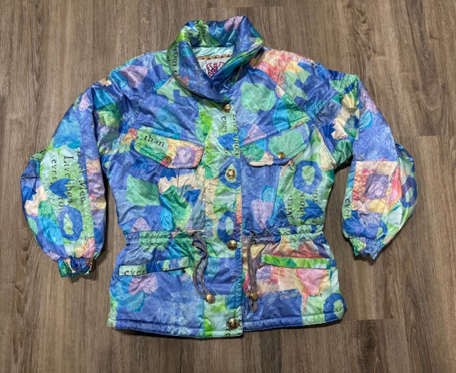 Secondhand/ Vintage Ski / Snow Windbreaker  Jacket  #VS34