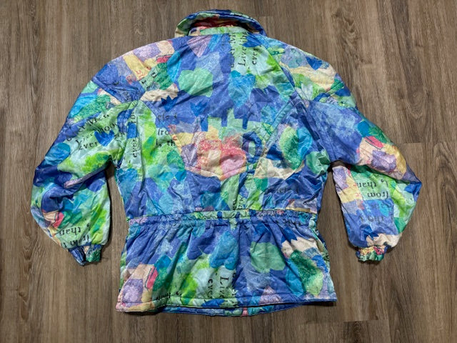 Secondhand/ Vintage Ski / Snow Windbreaker  Jacket  #VS34