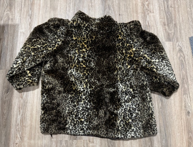 Faux Fur "Bum"  Lenght Coat #VS36