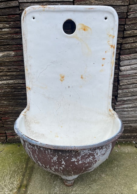 Vintage Cast Iron  Wall Water Fountain  #7022