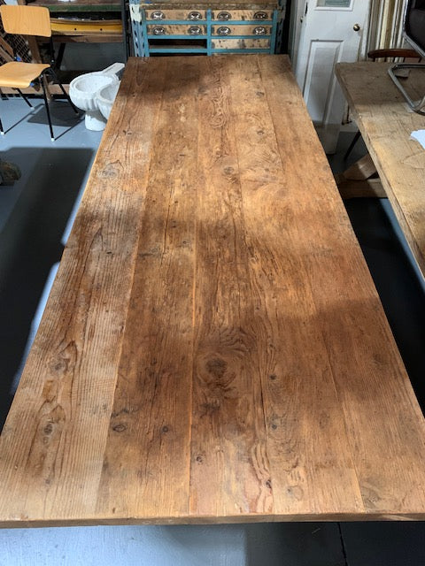 Old Baltic Pine  Dining Table  #5831