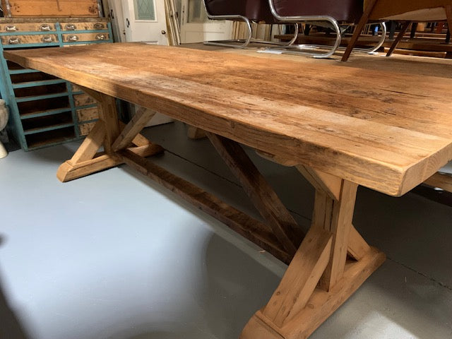 Old Baltic Pine  Dining Table  #5831