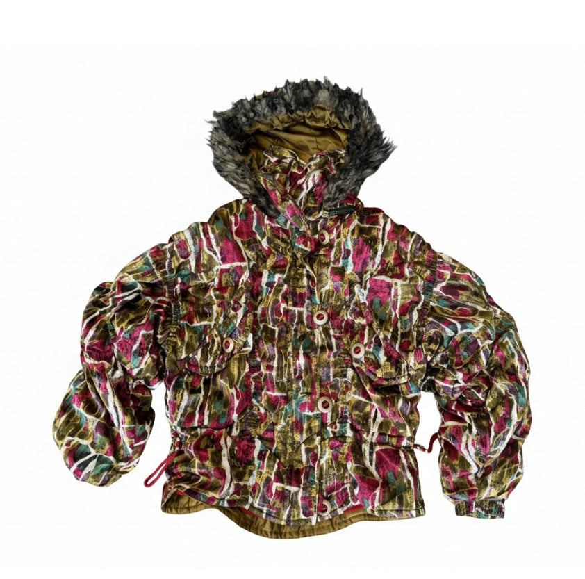 Secondhand/ Vintage Ski / Snow Windbreaker  Jacket  #VS42