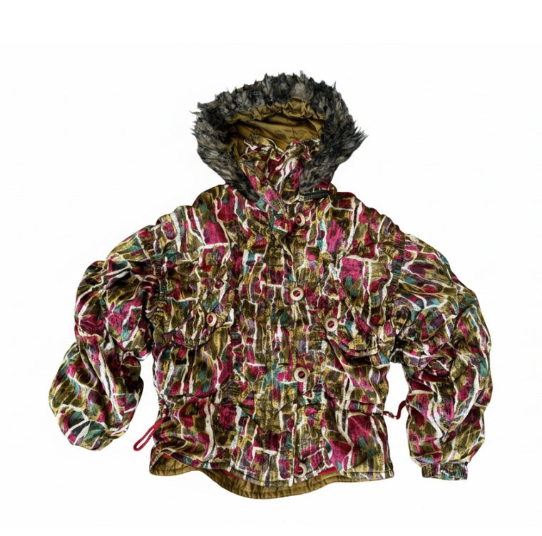 Secondhand/ Vintage Ski / Snow Windbreaker  Jacket  #VS42