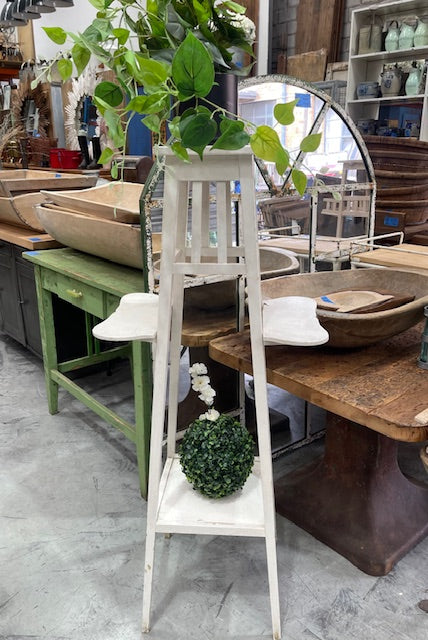 Vintage European Wooden Plant Stand #7031