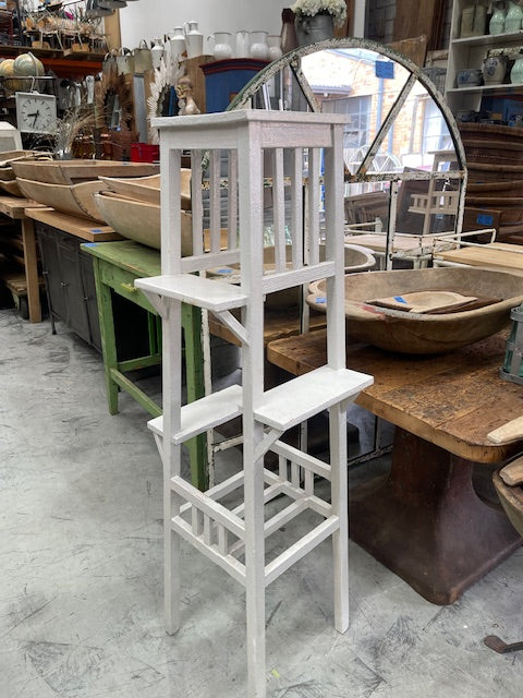 Vintage European Wooden Plant Stand #7032