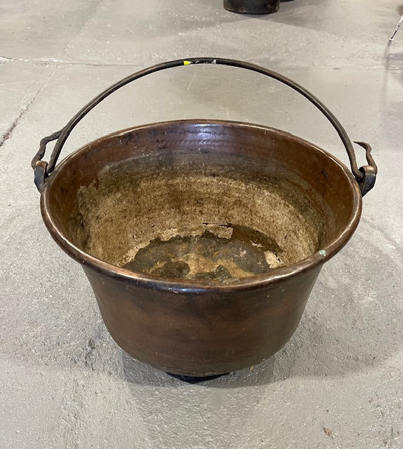Vintage Copper Cauldron  #6054
