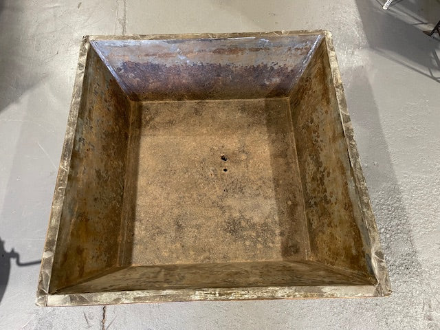 Vintage Metal and Wood  Planter   #6056