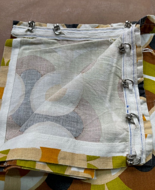 1970s  Curtain/ Fabric  #F842  *Read Info*