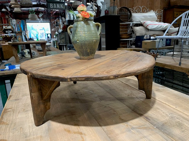 Vintage Small Wooden Coffee Table #5791