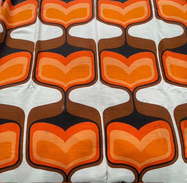 1970s  Curtain/ Fabric  #F843  *Read Info*