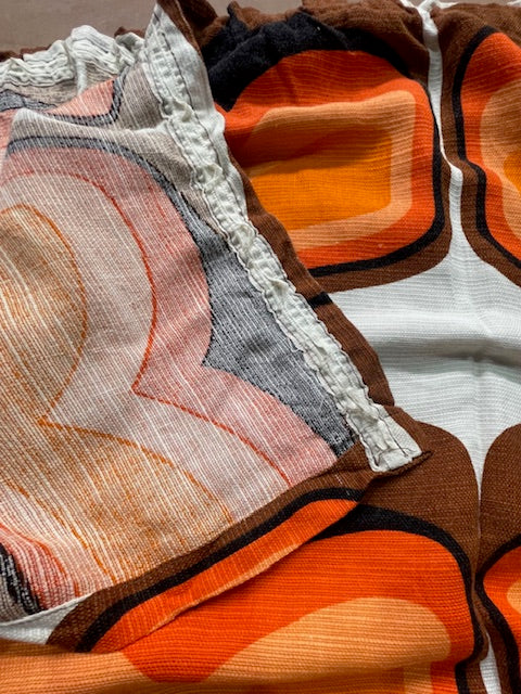 1970s  Curtain/ Fabric  #F843  *Read Info*