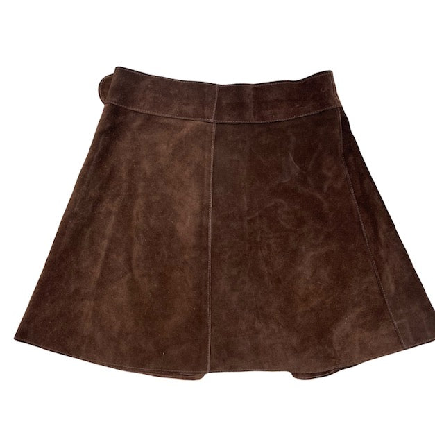 Vintage Suede   Skirt  #W252