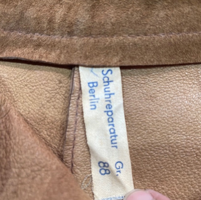 Vintage Suede   Skirt  #W253