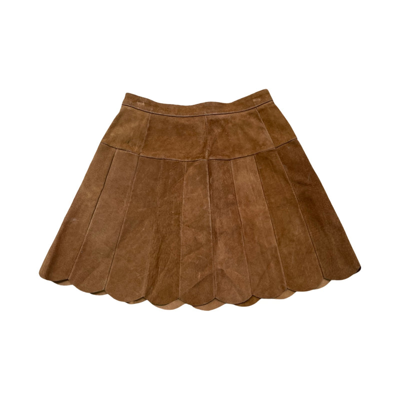 Vintage Suede   Skirt  #W253