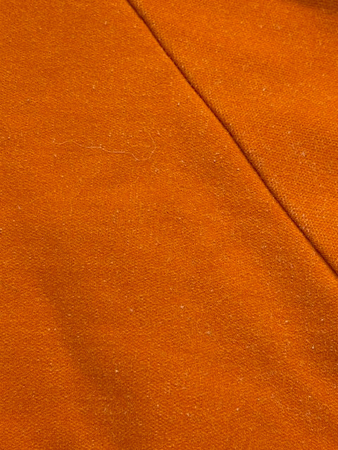 Vintage Bright Orange Track Top    #W255