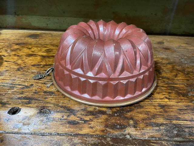 Vintage Tin Cake Baking  Pan  #6079