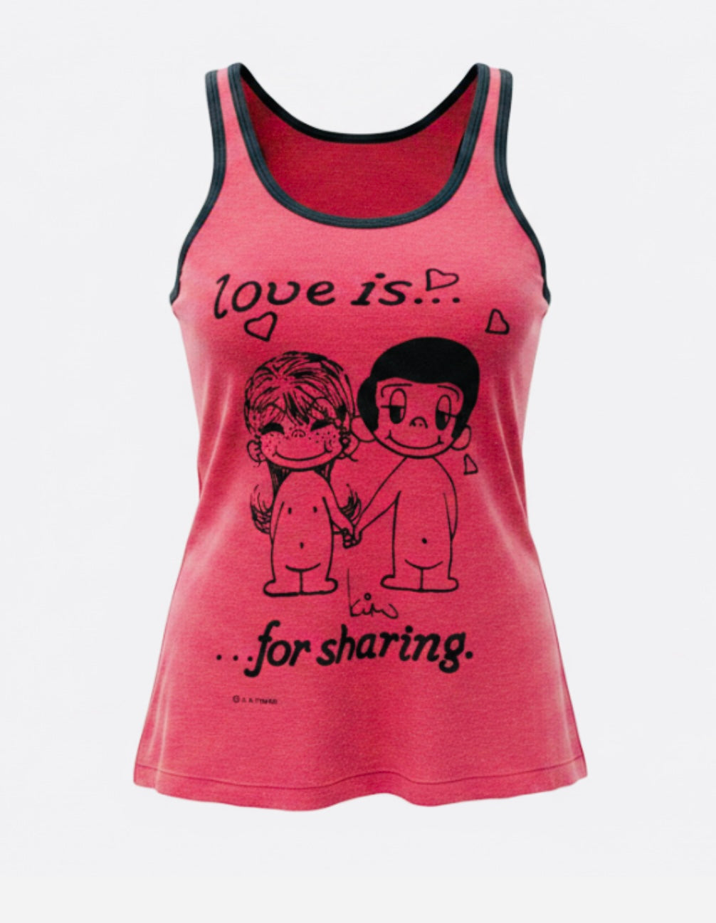Vintage Love is for Sharing  Singlet  #VT19  *Read Info*