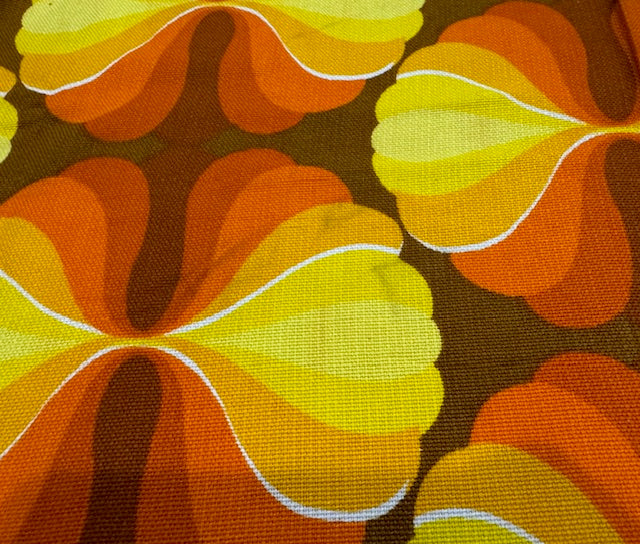 1970s  Curtain/ Fabric  #F1097  *Read Info*