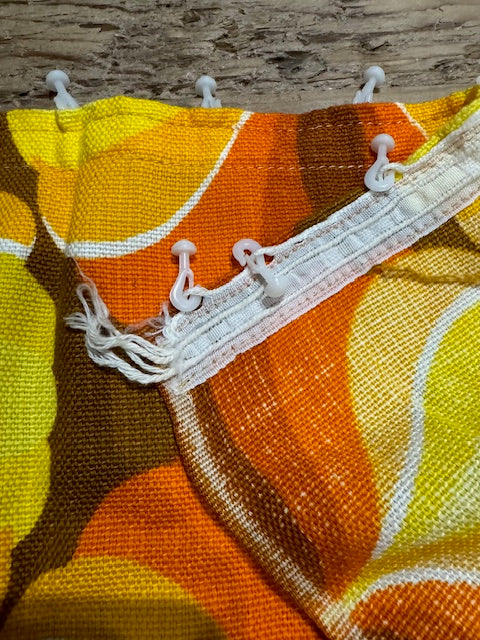1970s  Curtain/ Fabric  #F1097  *Read Info*