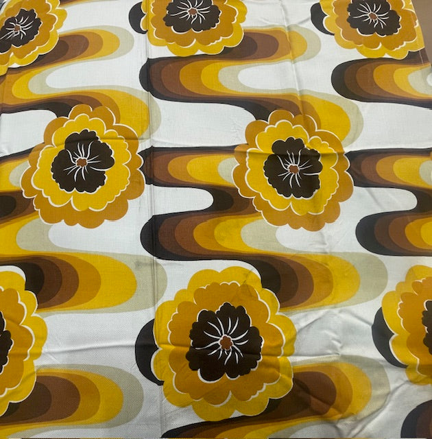 1970s  Curtain/ Fabric  #F856  *Read Info*