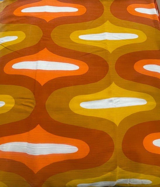 1970s  Curtain/ Fabric  #F857  *Read Info*