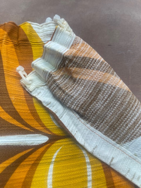1970s  Curtain/ Fabric  #F858  *Read Info*
