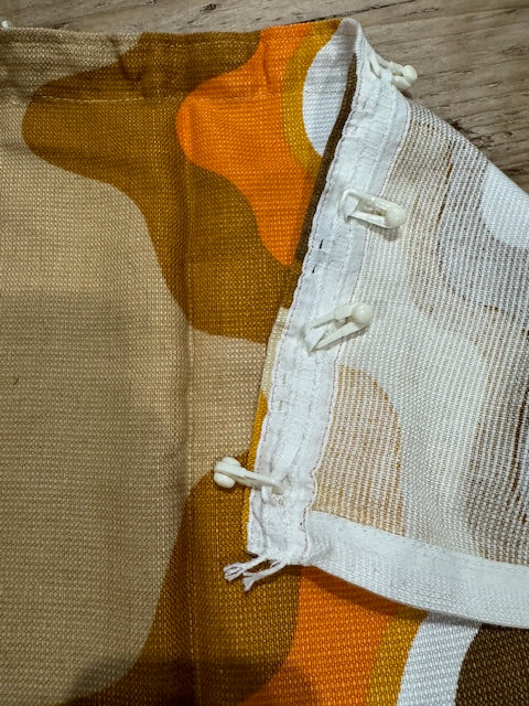 1970s  Curtain/ Fabric  #F1104  *Read Info*