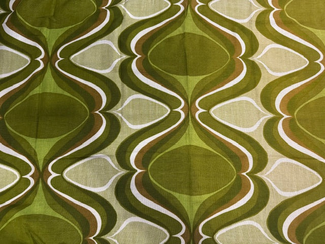 1970s  Curtain/ Fabric  #F1106  *Read Info*