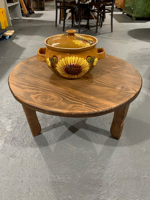 Vintage Small Wooden Coffee Table #5835