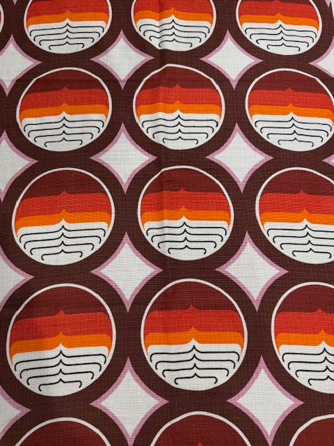 1970s  Curtain/ Fabric  #F1111  *Read Info*