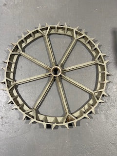 Vintage Cast Aluminium  Wheel #5860B
