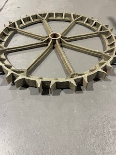 Vintage Cast Aluminium  Wheel #5860B