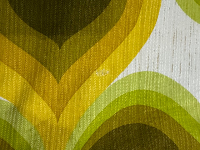 1970s  Curtain/ Fabric  #F1117  *Read Info*