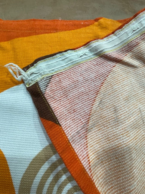 1970s  Curtain/ Fabric  #F865  *Read Info*