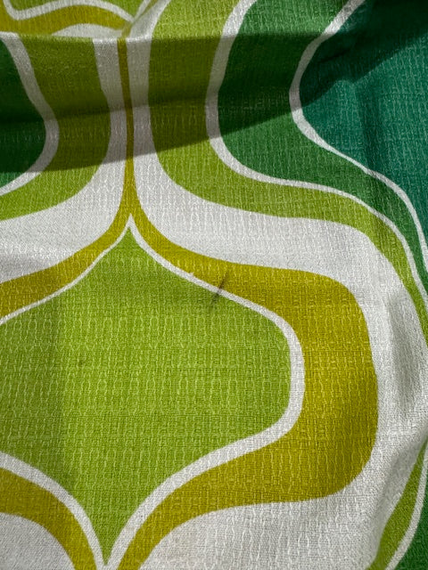 1970s  Curtain/ Fabric  #F1118  *Read Info*