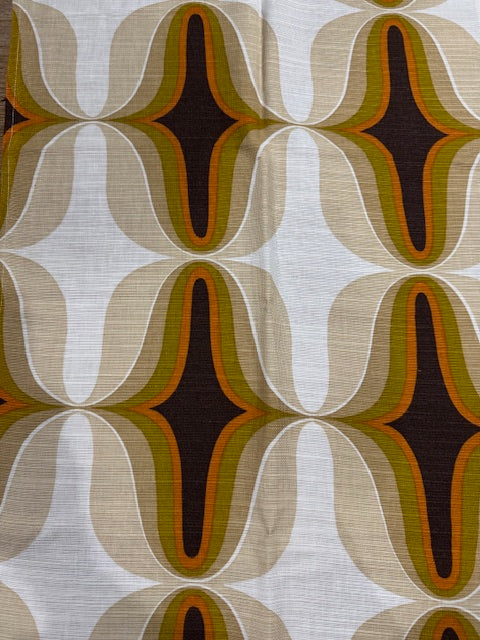 1970s  Curtain/ Fabric  #F1120  *Read Info*
