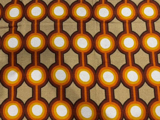 Vintage  Terry Towelling Curtain/ Fabric  #F1121  *Read info*