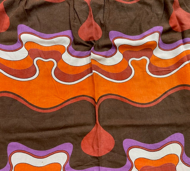 1970s  Curtain/ Fabric  #F869  *Read Info*