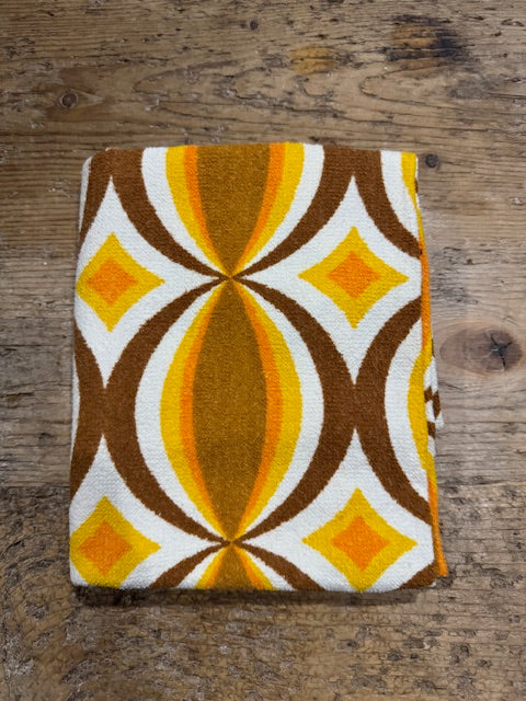 Vintage  Terry Towelling Curtain/ Fabric  #F1122  *Read info*