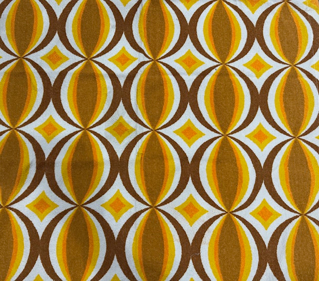Vintage  Terry Towelling Curtain/ Fabric  #F1122  *Read info*