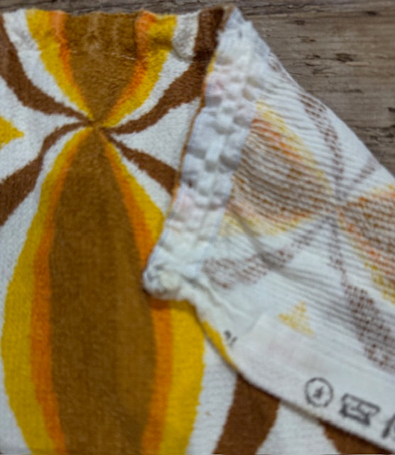 Vintage  Terry Towelling Curtain/ Fabric  #F1122  *Read info*