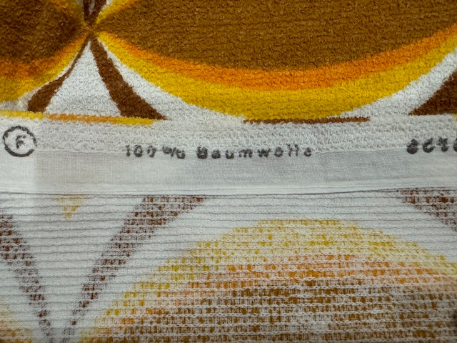 Vintage  Terry Towelling Curtain/ Fabric  #F1122  *Read info*