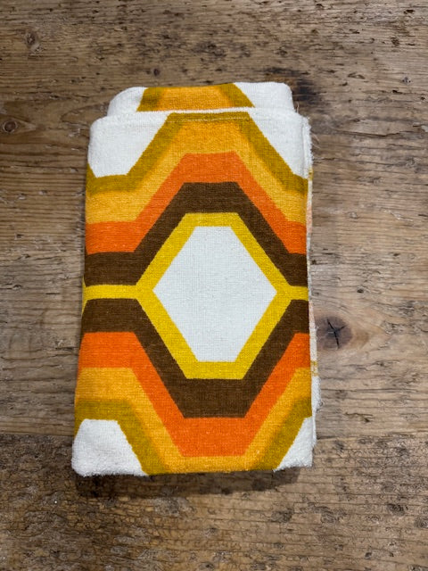 Vintage  Terry Towelling Curtain/ Fabric  #F1124  *Read info*