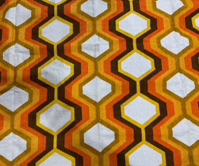 Vintage  Terry Towelling Curtain/ Fabric  #F1124  *Read info*