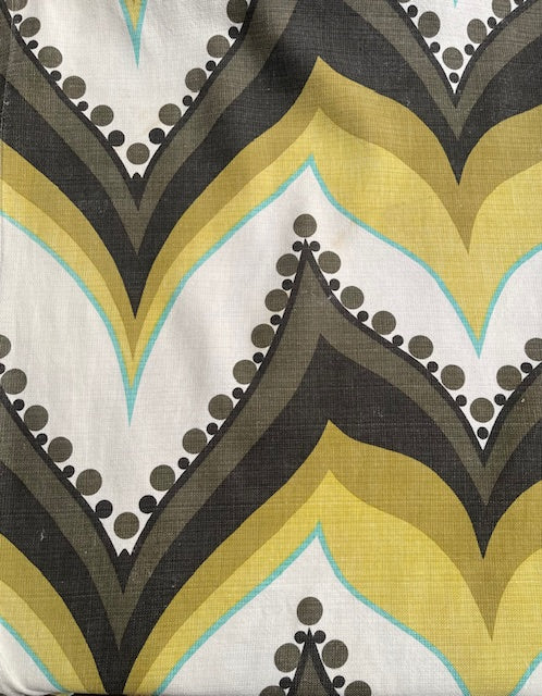 1970s  Curtain/ Fabric  #F871 *Read Info*