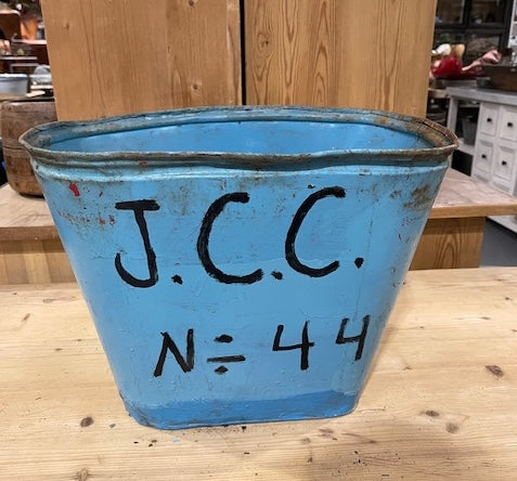 Rustic Metal Bucket    #6114