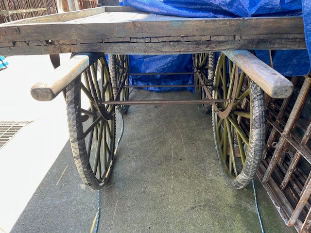 Vintage Street Vendor Market  Cart  #7046